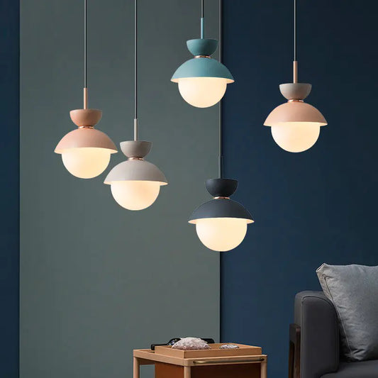 Nordic Glass Ball Lamp